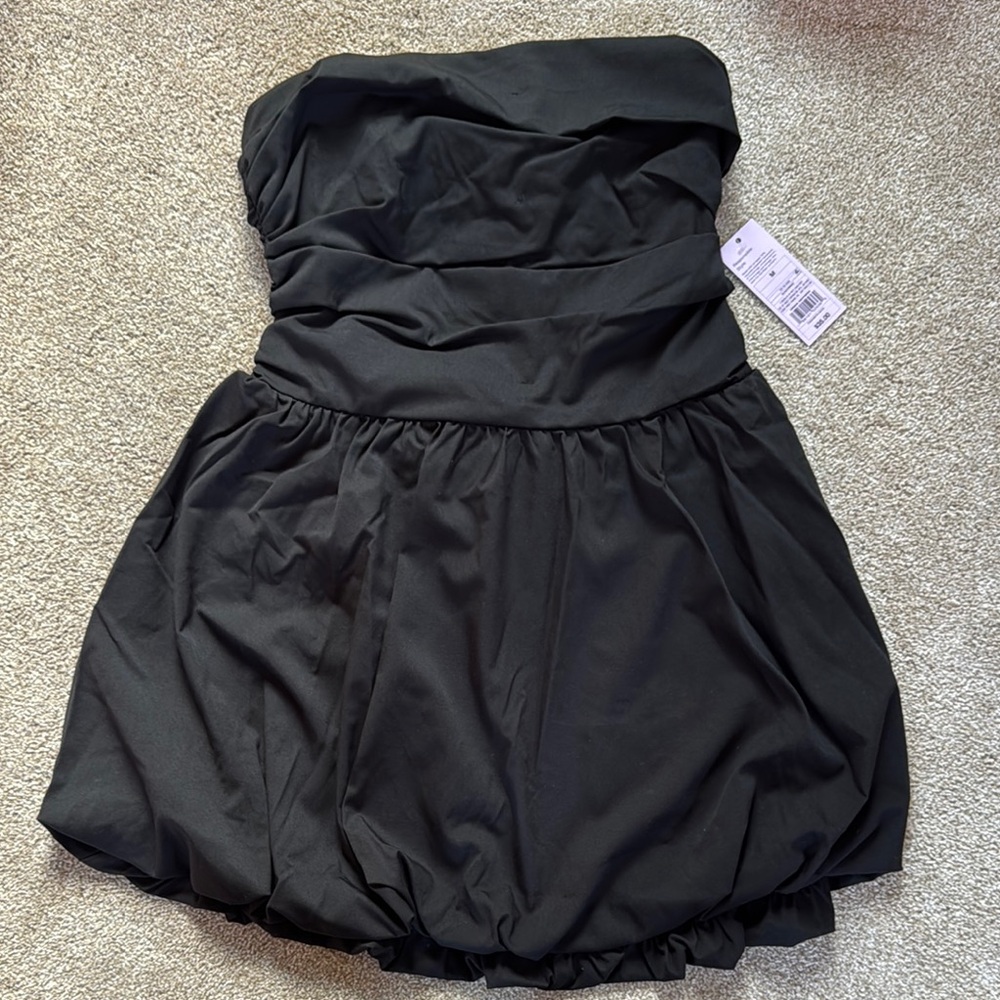 Wild Fable Black Strapless Mini Dress